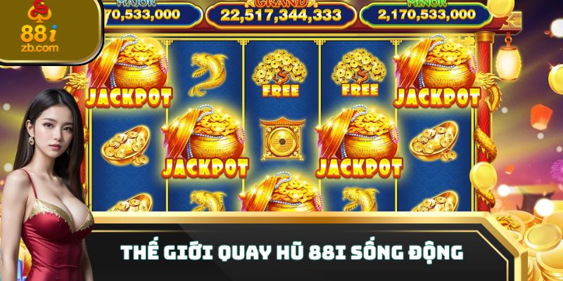 Thế giới quay hũ 88i sống động